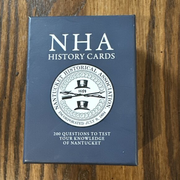 Nantucket historical Association NHA history cards‎ - Picture 1 of 3